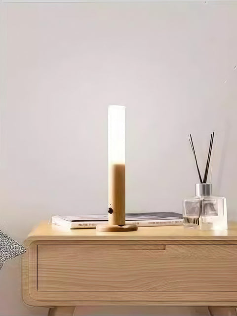 Wood-Grain Magnetic Motion Night Light