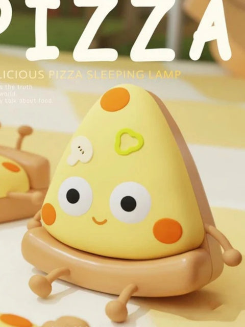 Cute Pizza Silicone Night Light