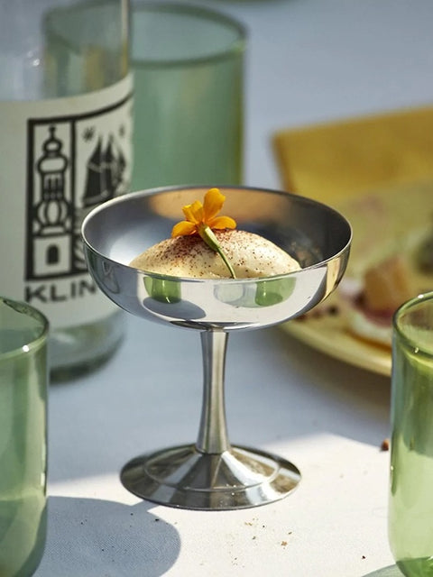 2-Piece Stainless Steel Dessert Cup Set