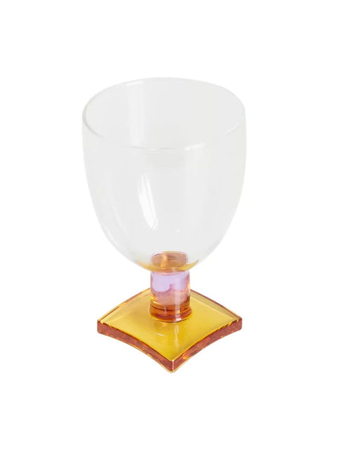 SOREMO Color-Block Glass Cup