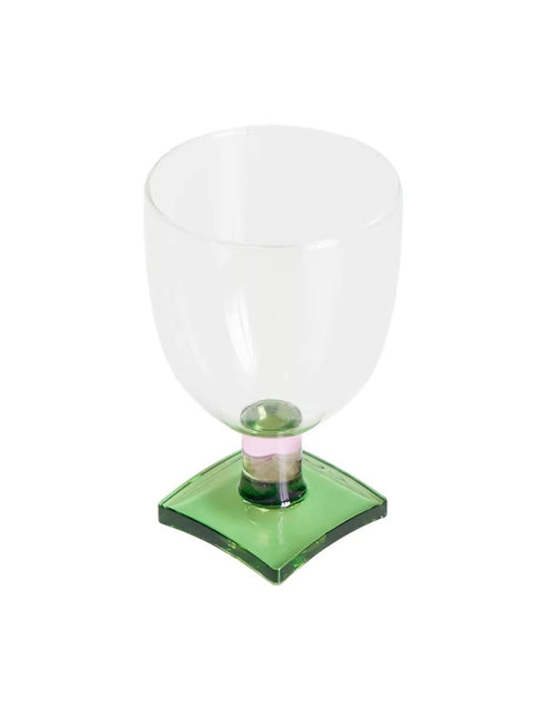 SOREMO Color-Block Glass Cup
