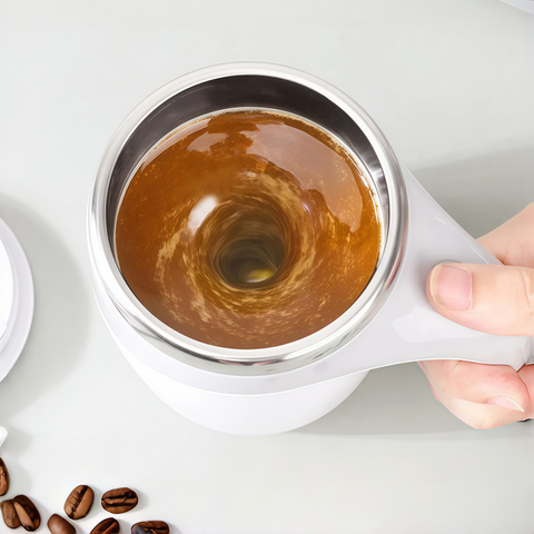 smart self-stirring mug mixing drinks automatically from Gallery of Use
