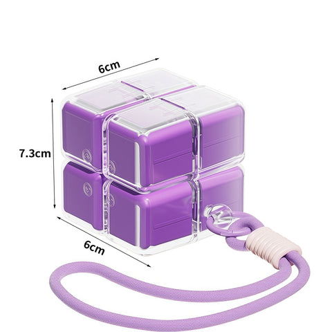Cube Pill Organizer Case