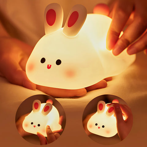 Cute Silicone Timer Night Light