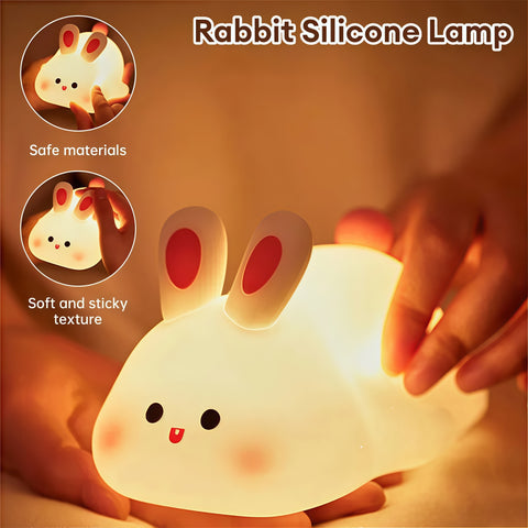 Cute Silicone Timer Night Light
