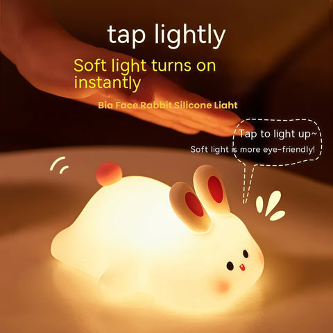 Cute Silicone Timer Night Light