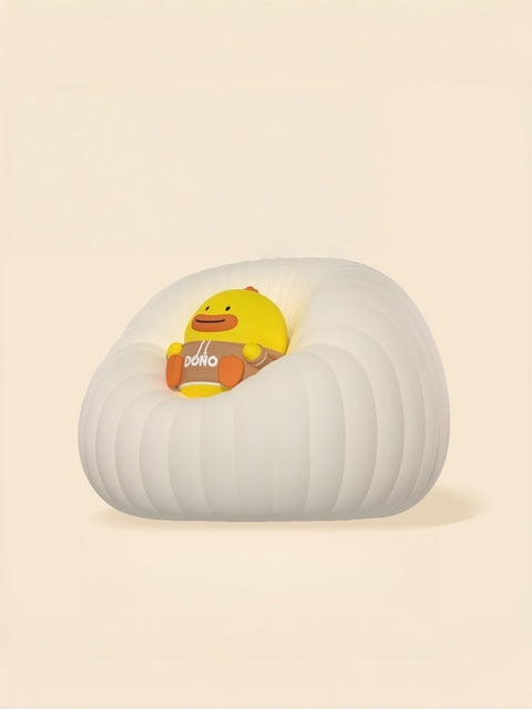 Sofa-Shaped Silicone Tap Night Light