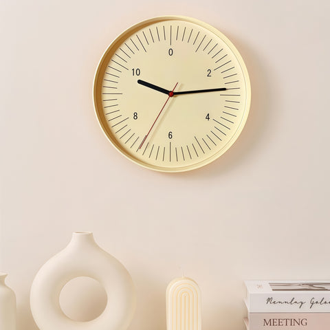 elegant dopamine-inspired wall clock displayed with modern flair from Gallery of Use