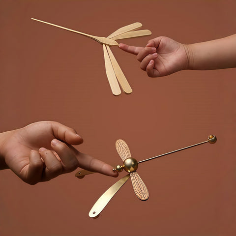 Metallic dragonfly diffuser displayed solo from Gallery of Use