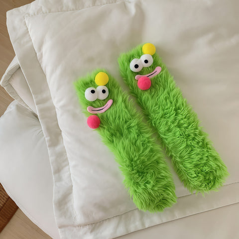 Funny Plush Winter Floor Socks