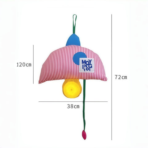cute hanging LED night light door décor with soft glow