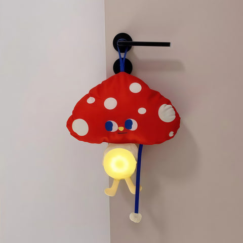 cute hanging LED night light door décor with soft glow