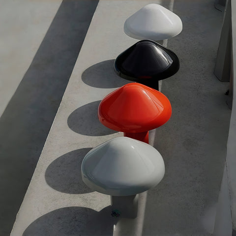 cute mushroom portable lamp glowing with warm cozy light from Gallery of Use