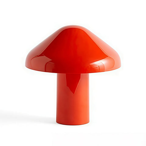 cute mushroom portable lamp glowing with warm cozy light from Gallery of Use