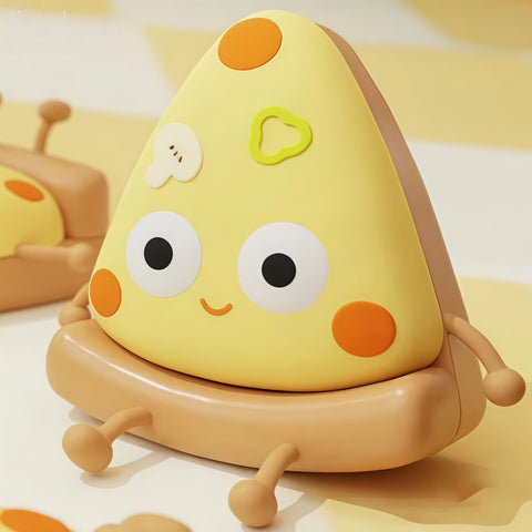 Cute Pizza Silicone Night Light