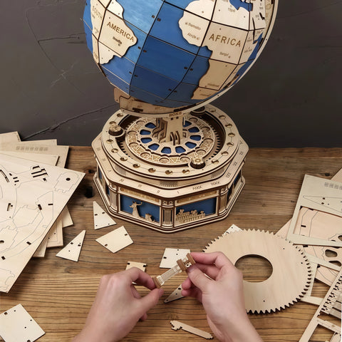 3D Wooden Globe Puzzle (567pcs)
