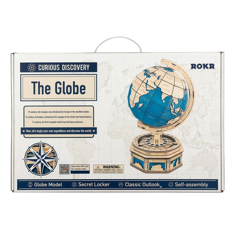 3D Wooden Globe Puzzle (567pcs)