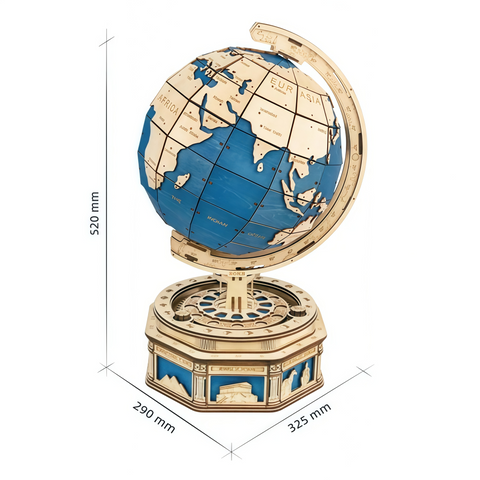 3D Wooden Globe Puzzle (567pcs)