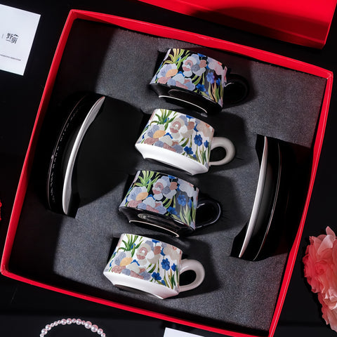 elegant cup & saucer gift set in box from Gallery of Use