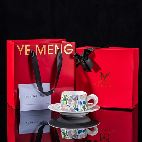 elegant cup & saucer gift set in box from Gallery of Use