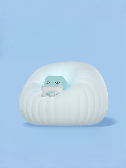 Sofa-Shaped Silicone Tap Night Light