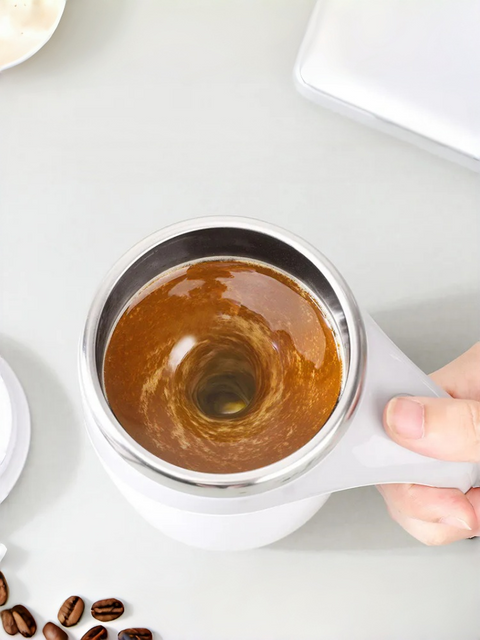Automatic Magnetic Self-Stirring Mug