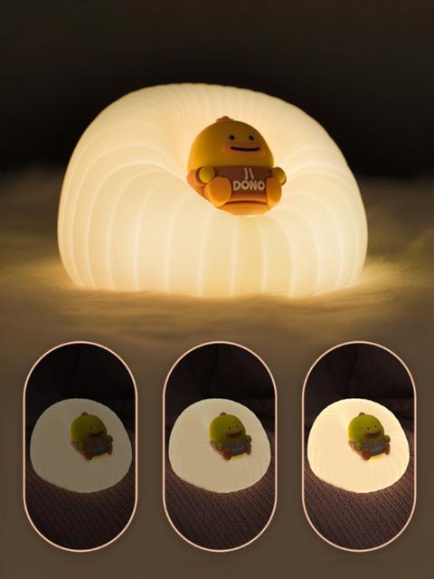 Sofa-Shaped Silicone Tap Night Light