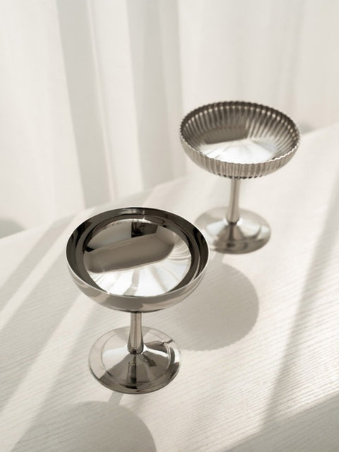 2-Piece Stainless Steel Dessert Cup Set