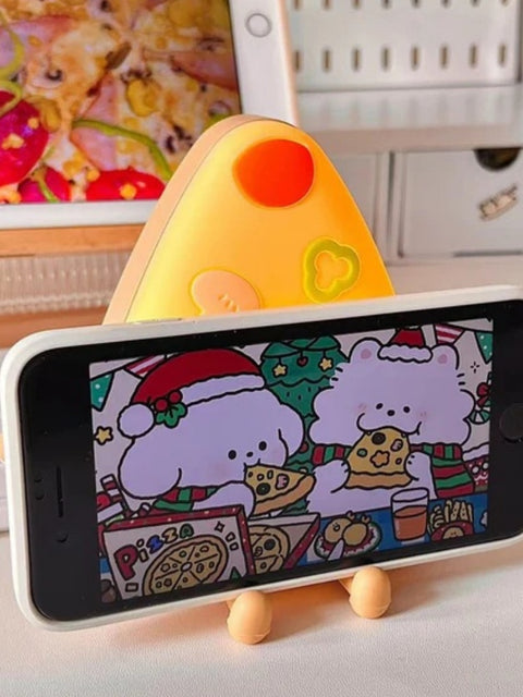 Cute Pizza Silicone Night Light