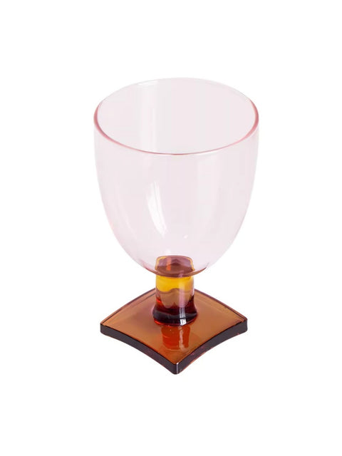 SOREMO Color-Block Glass Cup