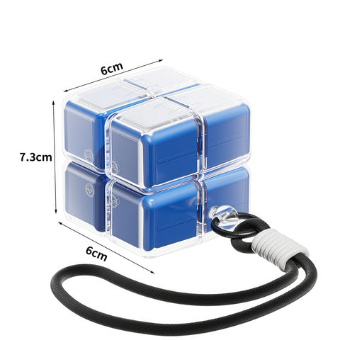 Cube Pill Organizer Case