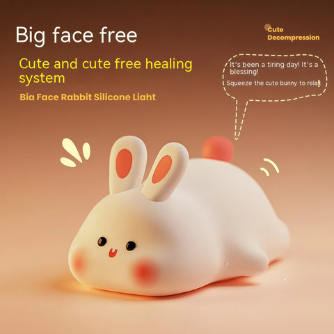 Cute Silicone Timer Night Light
