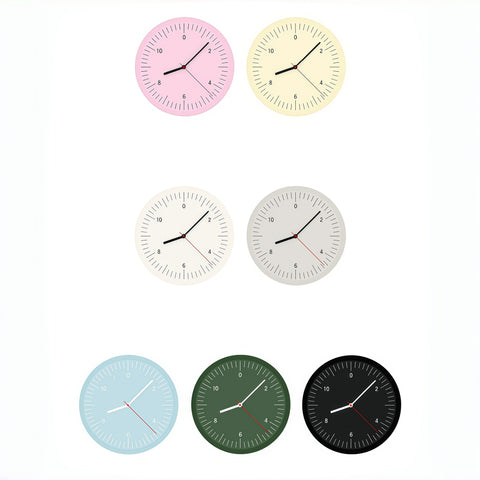 elegant dopamine-inspired wall clock displayed with modern flair from Gallery of Use