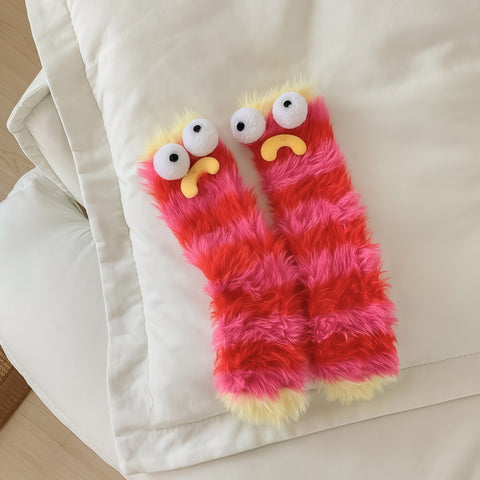 Funny Plush Winter Floor Socks