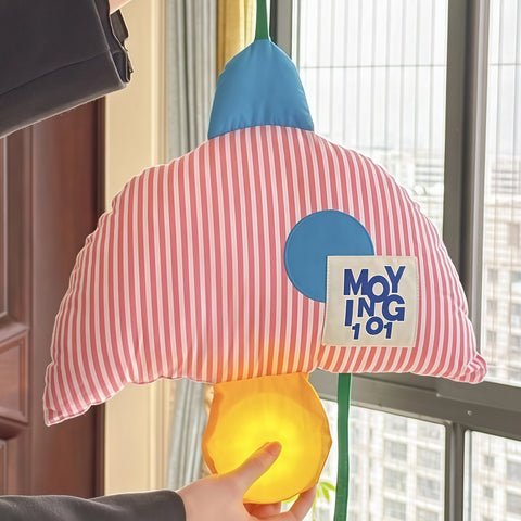 cute hanging LED night light door décor with soft glow