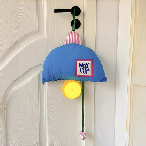 cute hanging LED night light door décor with soft glow