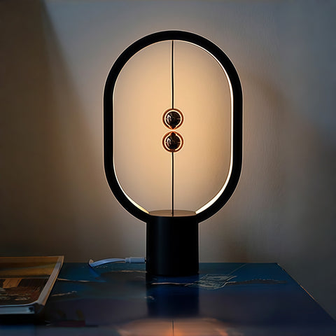 elegant magnetic balance mini ambience lamp displayed with soft glow from Gallery of Use