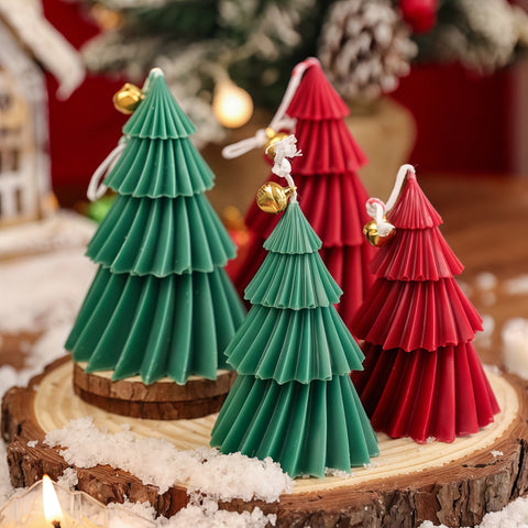 Mini Spiral Christmas Tree Scented Candle