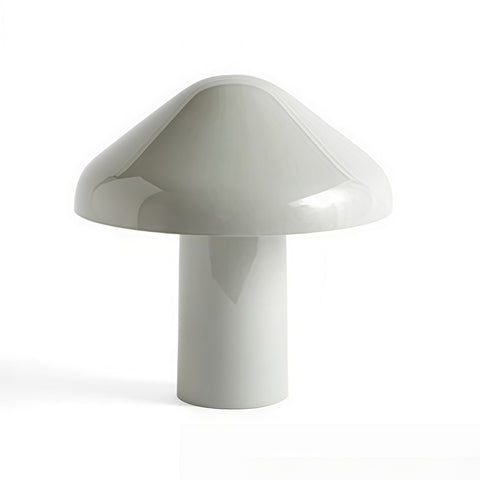 cute mushroom portable lamp glowing with warm cozy light from Gallery of Use