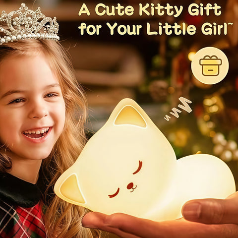 sleepy cat night light with a calm cozy glow from Gallery of Use